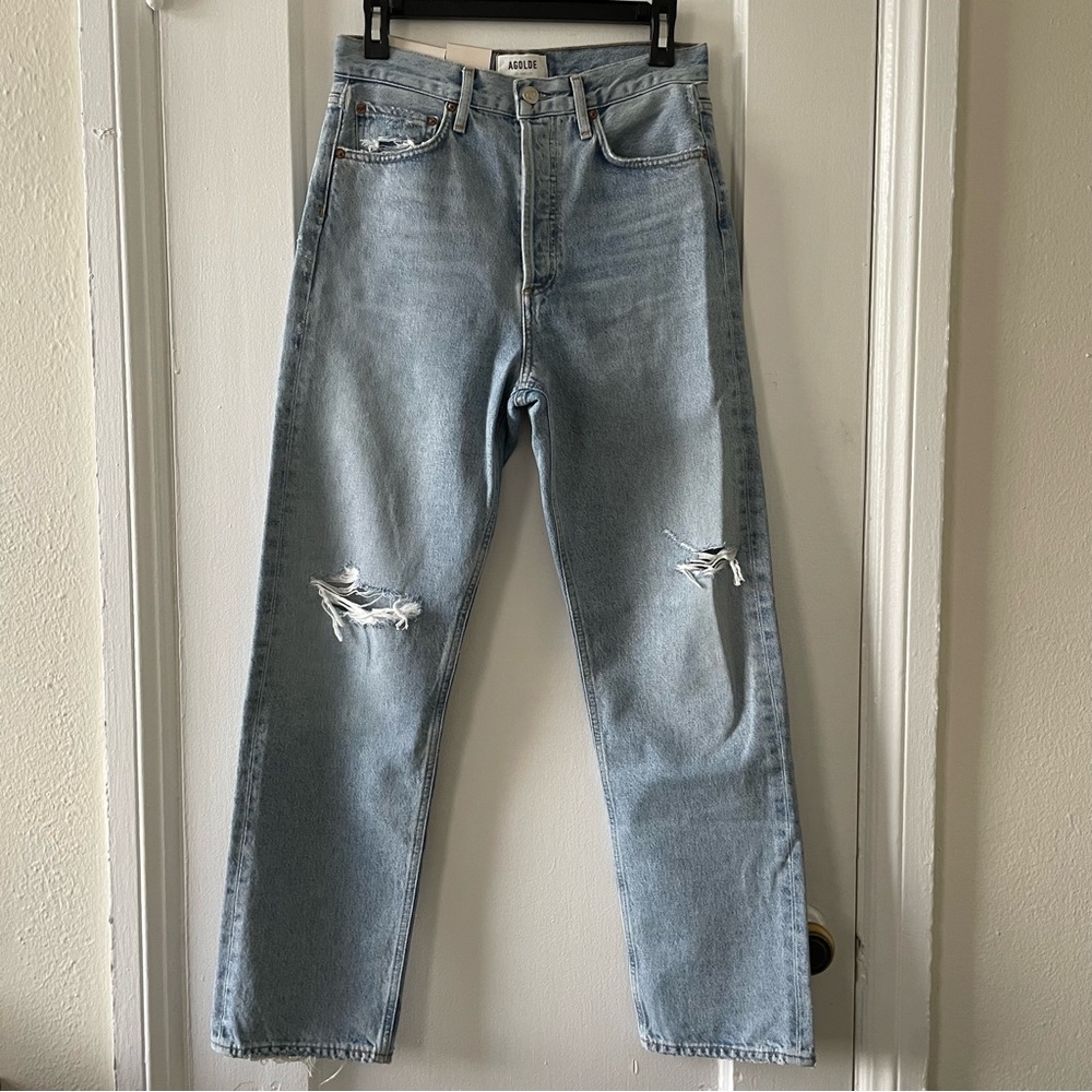 90's Mid Rise Loose Fit Jeans in Captured
AGOLDE
